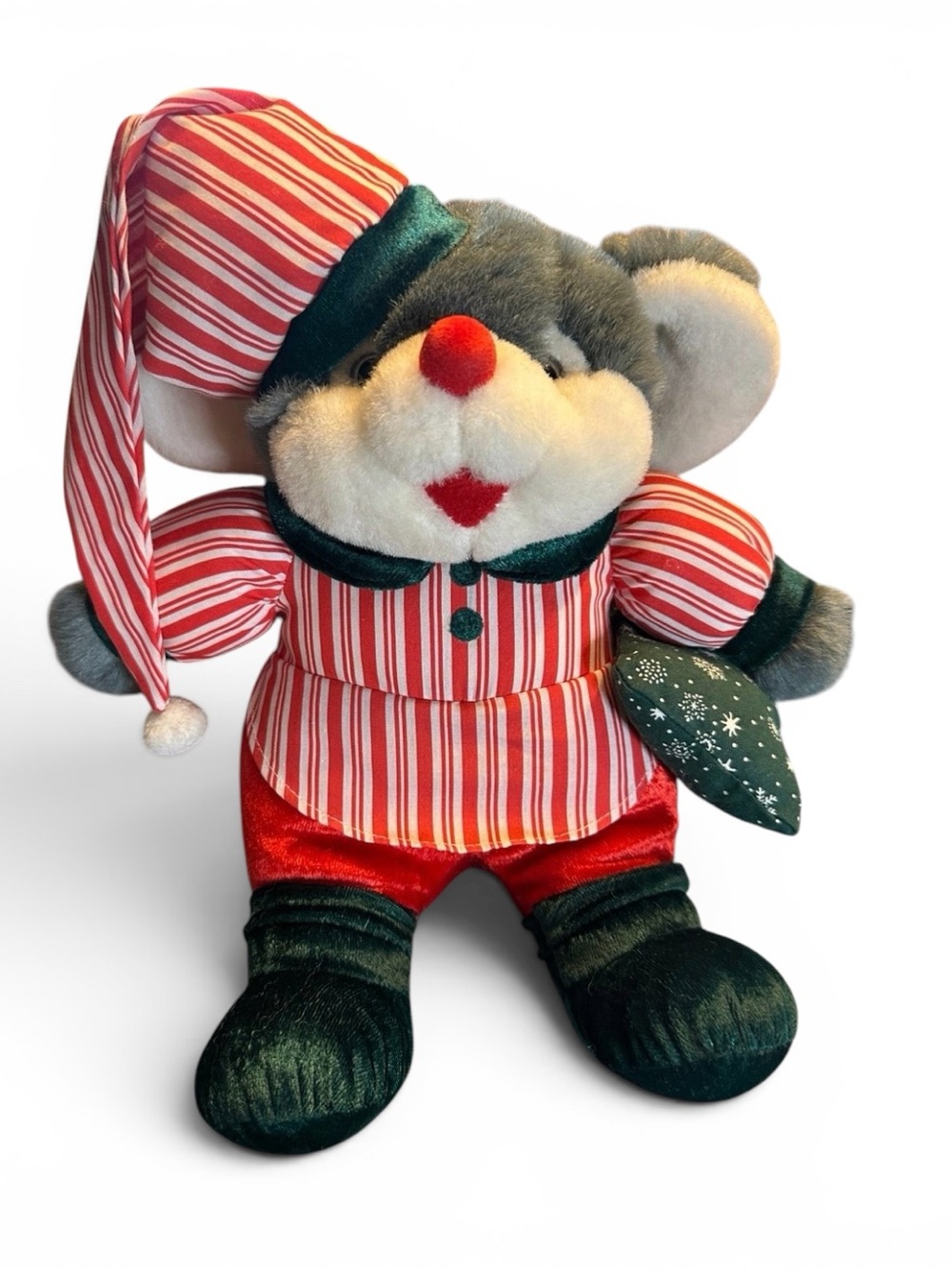 Vintage Christmas Plush – TB Trading Co. Green Red White